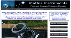 Desktop Screenshot of mathis-instruments.com